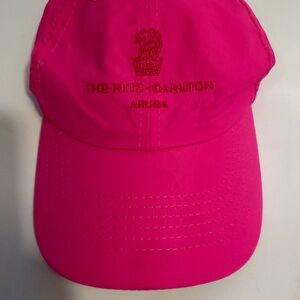 The Ritz-Carlton Aruba Hot Pink Logo Cap